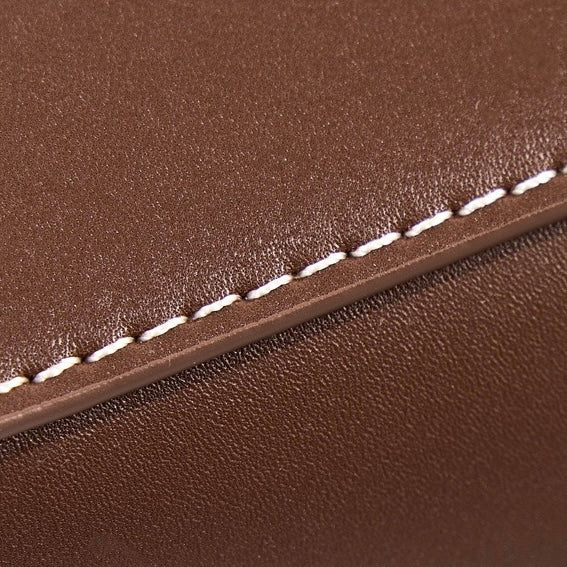 Women's Genuine Leather Crossbody Bucket Bag