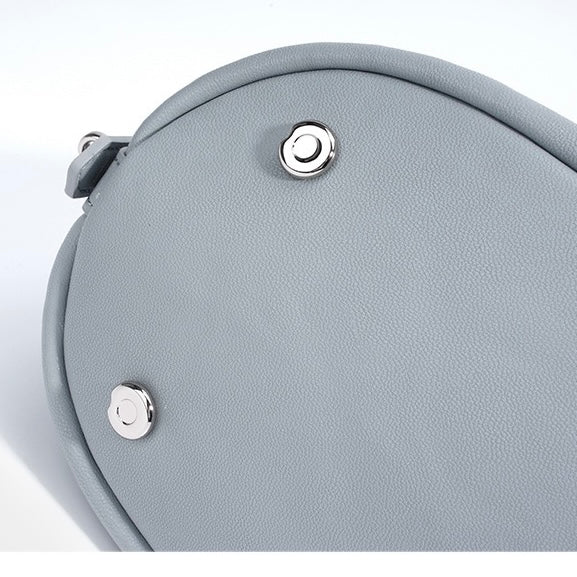 Women's Soft Genuine Leather Minimalist Crossbody Shoulder Bag