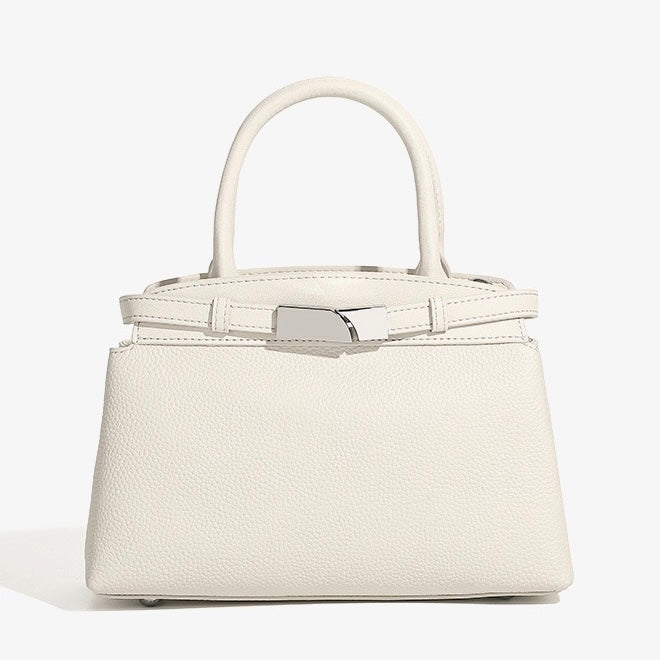 Women's Genuine Leather Crossbody Square Clutch Bag