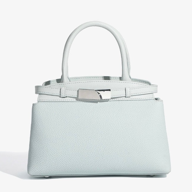 Women's Genuine Leather Crossbody Square Clutch Bag