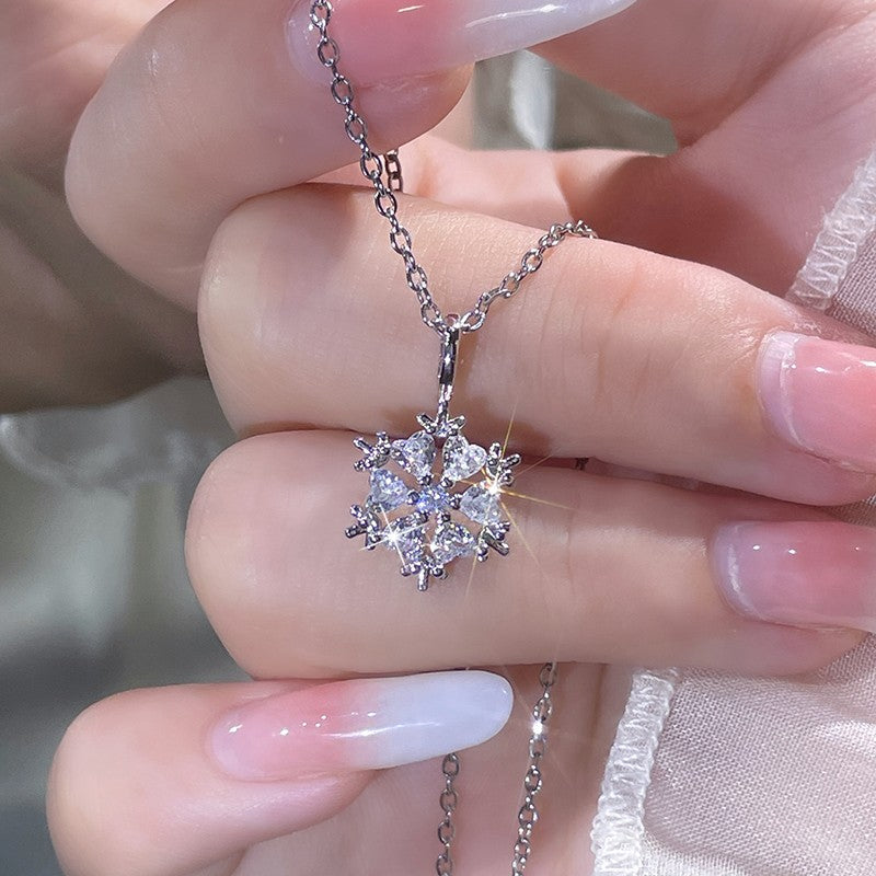 Winter Snowflake Dream Necklace