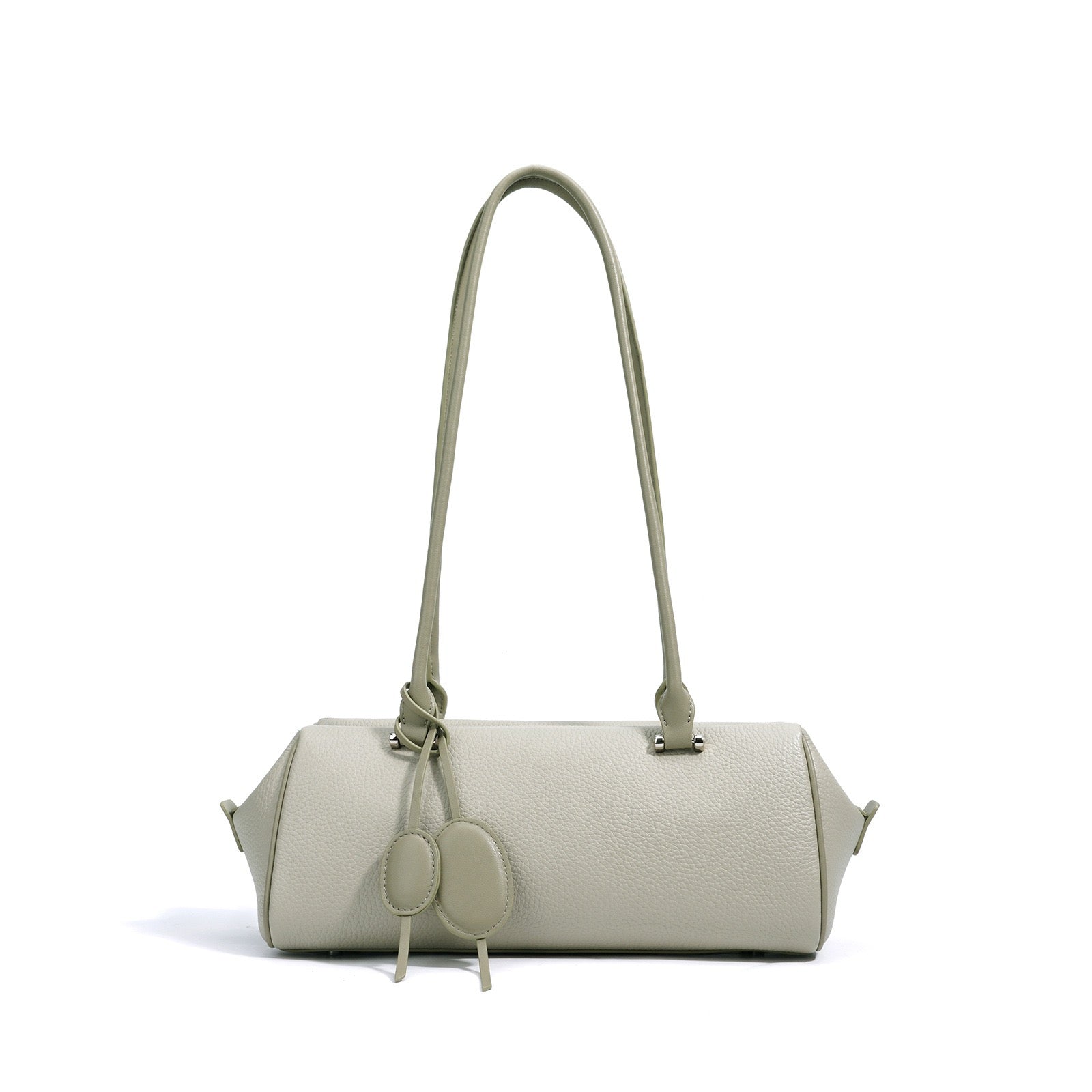 Women’s Genuine Leather Light Luxury Pendant Shoulder Handbag