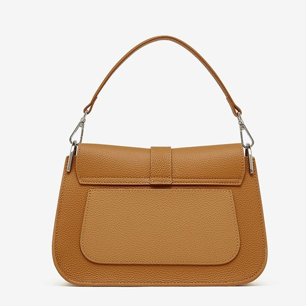 Commuter Minimalist Genuine Leather Saddle Bag