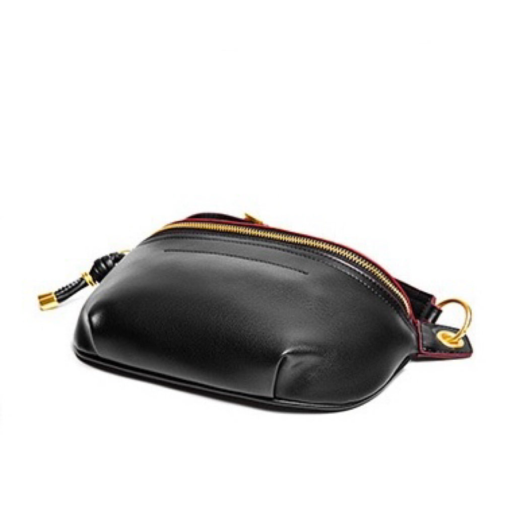 Trendy Women's Genuine Leather Crossbody Chest Bag Fanny Pack
