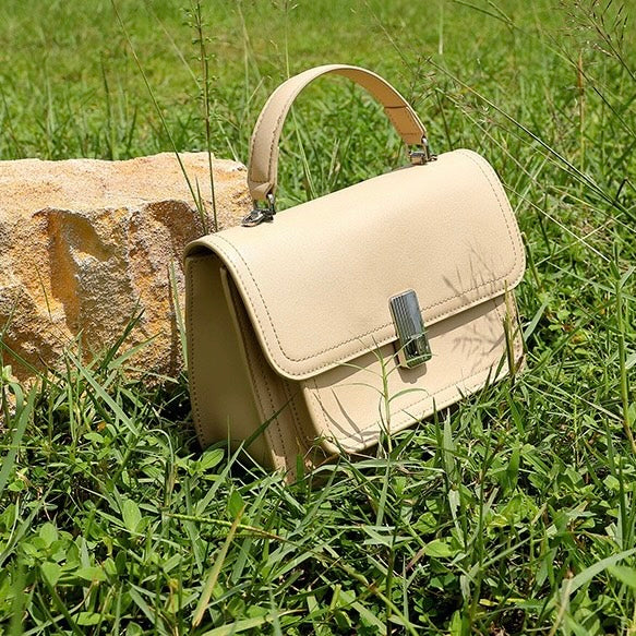 Women's Genuine Leather Commuter Messenger Bag