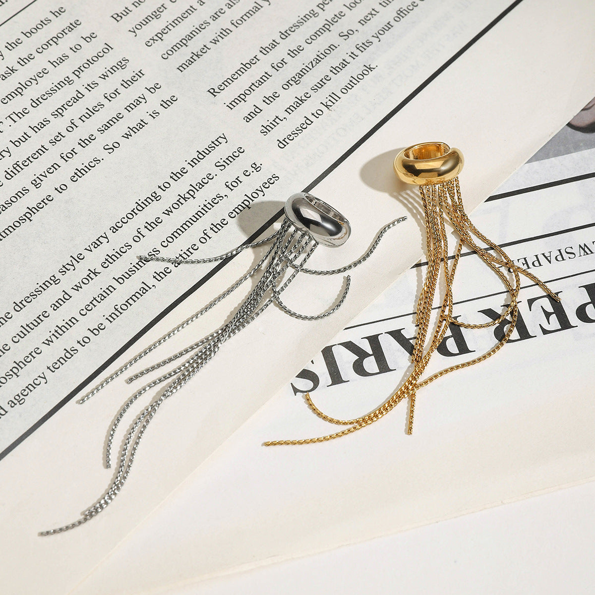 Tassel Earcuff Earrings (No Piercing Required)