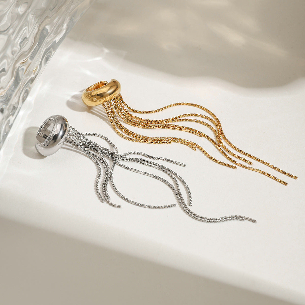 Tassel Earcuff Earrings (No Piercing Required)