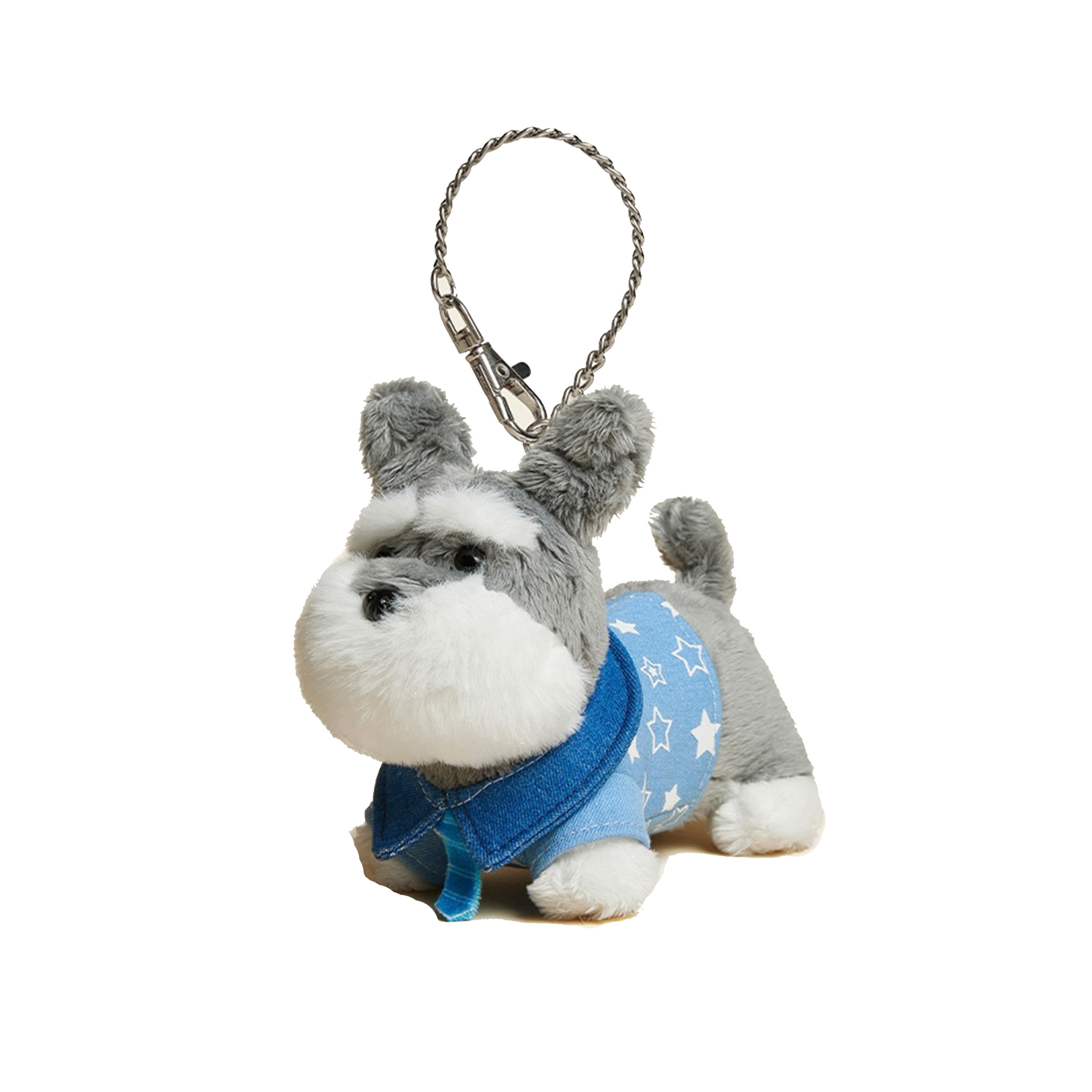 Denim Baby Pup Bag Charm