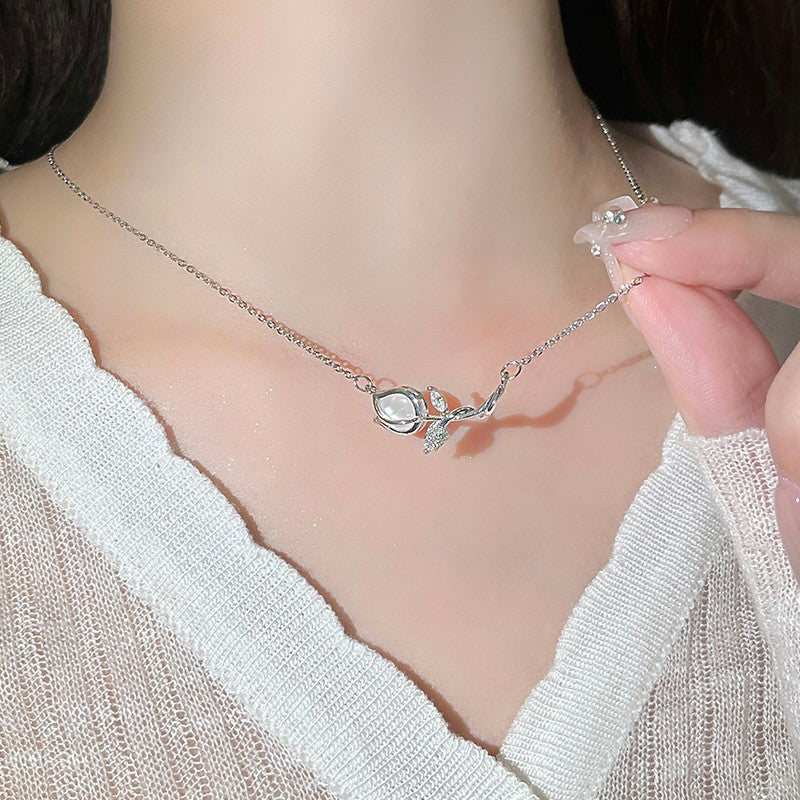Eternal Garden Tulip Necklace