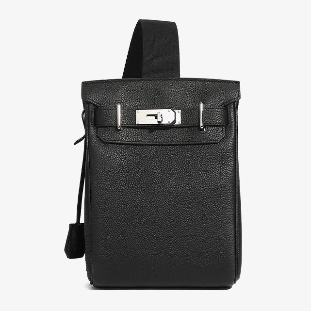 Women's Top Grain Cowhide Crossbody Chest Bag