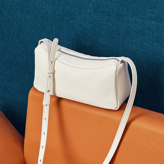 Women’s Genuine Leather Minimalist Soft Crossbody Shoulder Bag