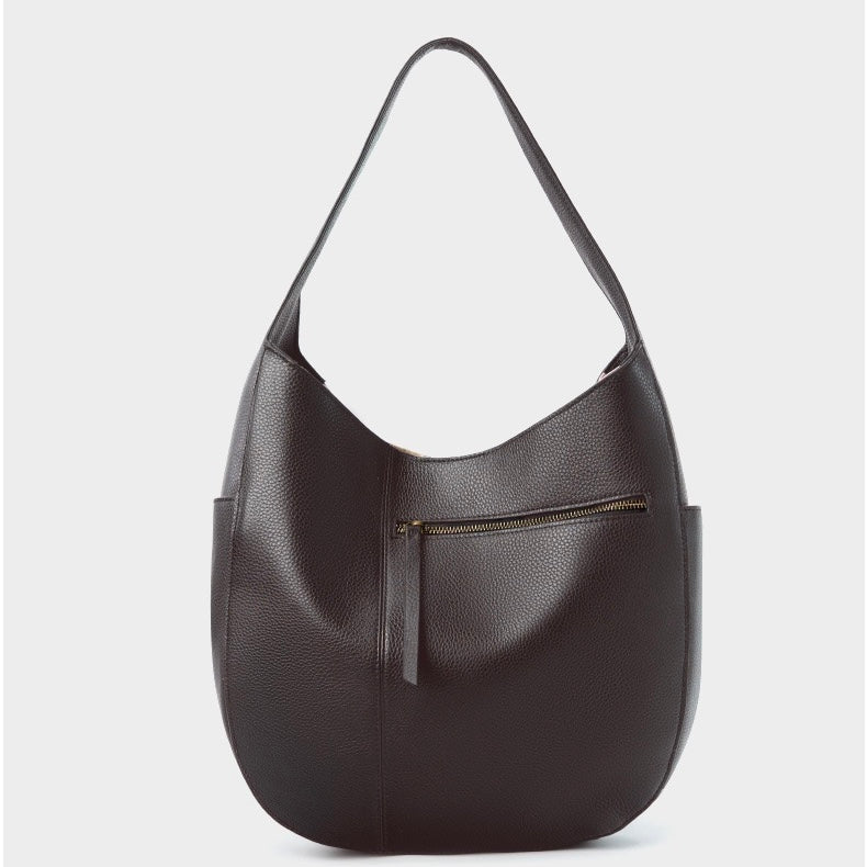 Women's Top Grain Leather Simple Large Capacity Tote Bag