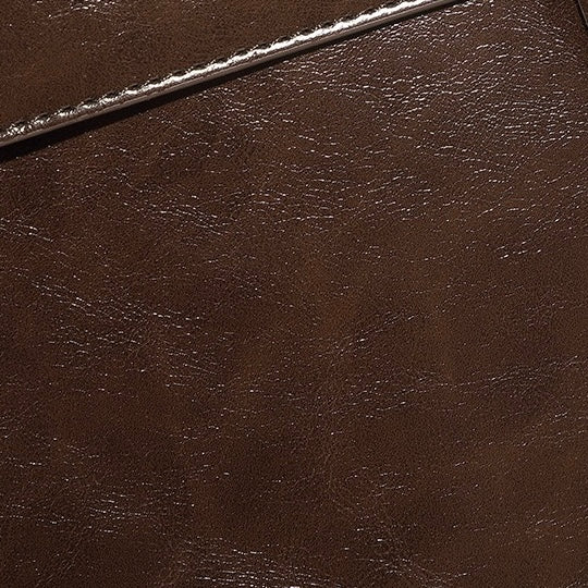 Genuine Leather Unisex Bronze-Era Casual Backpack