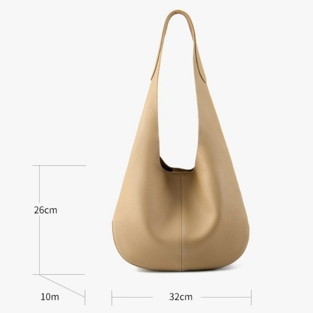Women's Genuine Leather Luna Hobo Tote Bag