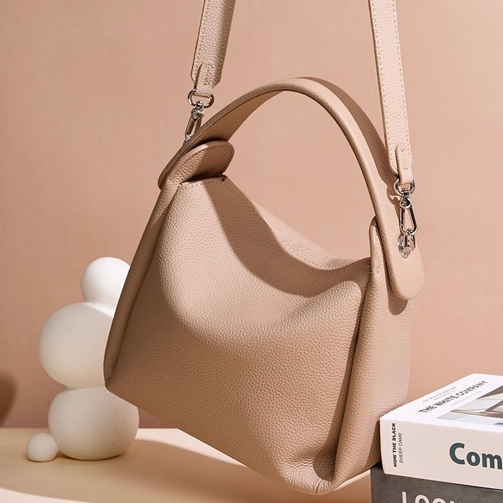 Women’s Genuine Leather Soft Cigarette Box Shoulder Bag