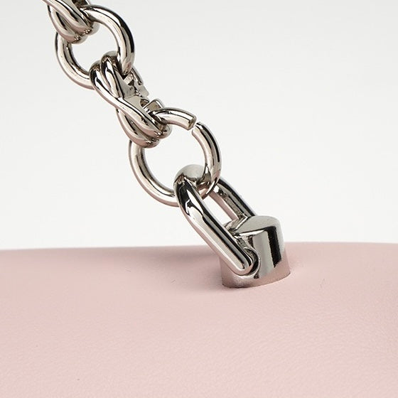 Spring Summer Chic Cowhide Mini Square Bag with Lock Closure