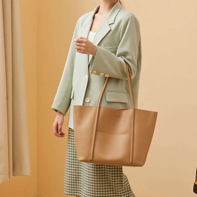 Women’s Genuine Leather Summer Tote Bag