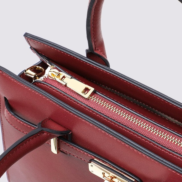 Stylish Women's Large Capacity Genuine Leather Tote Bag