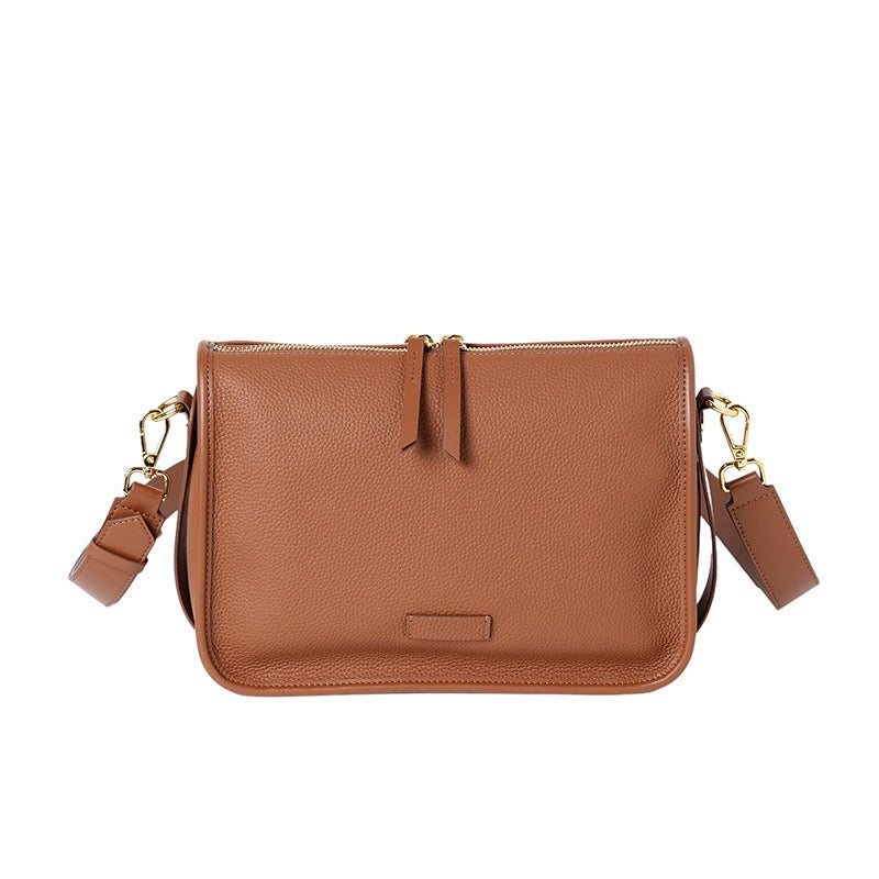 Women’s Genuine Leather Vintage Commuter Shoulder Bag