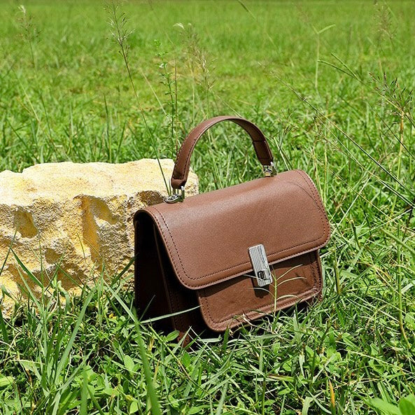 Women's Genuine Leather Commuter Messenger Bag