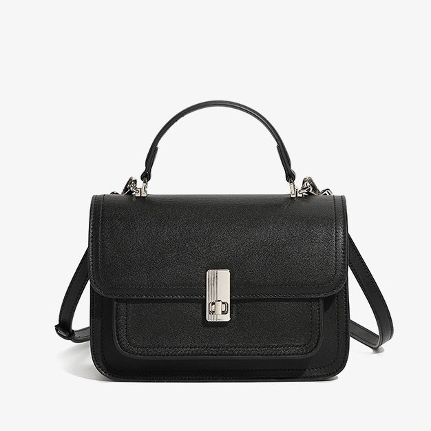 Women's Genuine Leather Commuter Messenger Bag