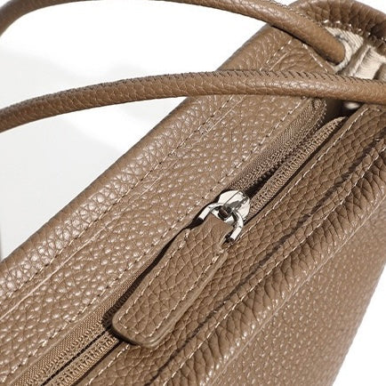 Minimalist Asymmetric Design Slouchy Horn Shaped Shoulder Crossbody Bag