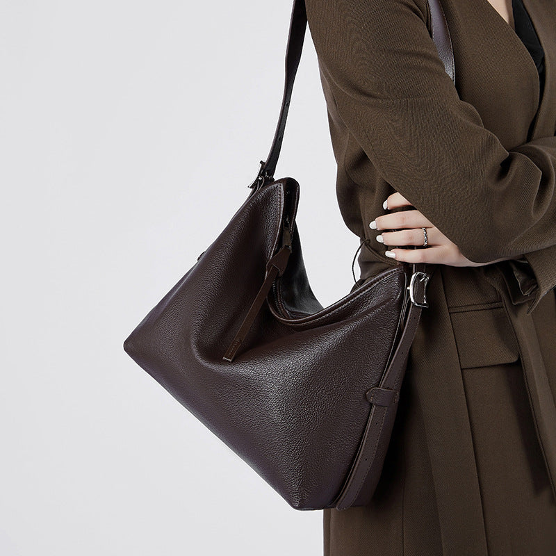 Women's High-End Retro Genuine Leather Shoulder Bag